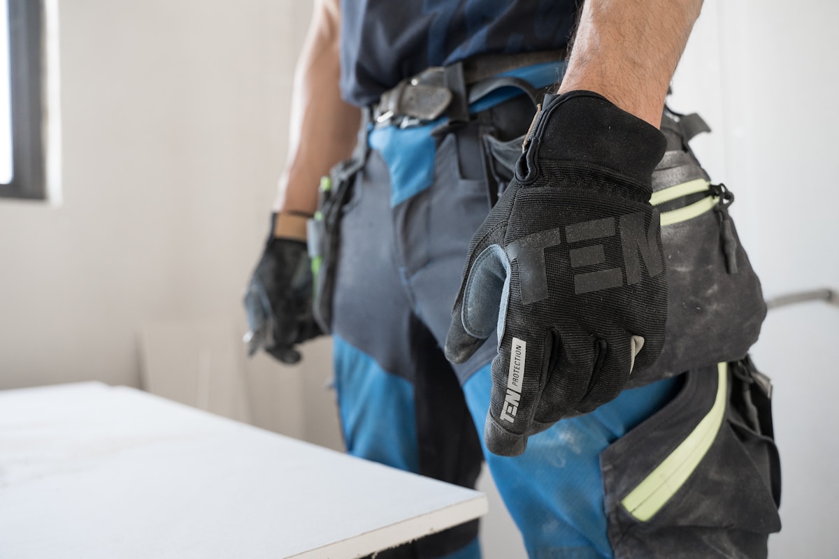 Softshell de chantier brodé